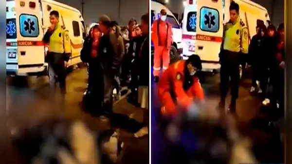 VES: adulta mayor murió atropellada por taxista cuando cruzaba la pista con su esposo
