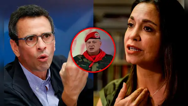 Diosdado Cabello a los inhabilitados Machado y Capriles: "No se vistan que no van"