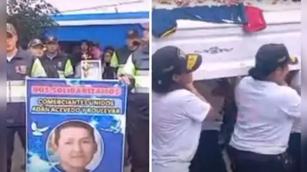 Huacho: familiares y amigos despiden a sereno que murió ahogado tras salvar a 3 personas