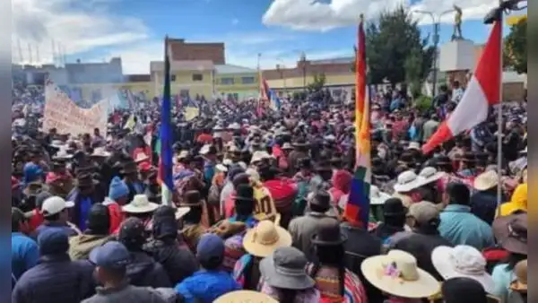 Declaran huelga indefinida contra el Gobierno de Dina Boluarte en Puno a partir del 19 de julio