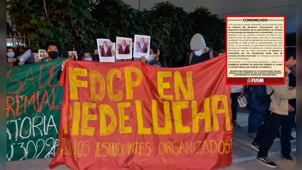 Estudiantes de la UNMSM levantan toma de la puerta 5 y anuncian medidas: "La lucha no termina aquí"