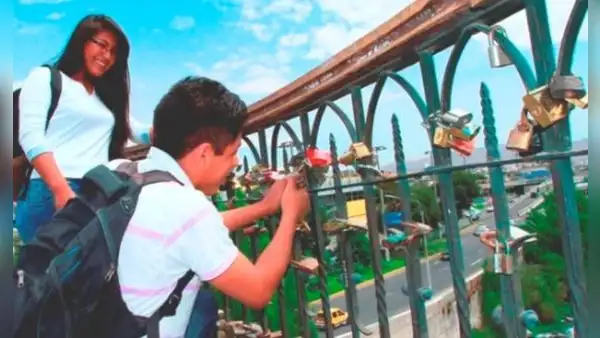 Arequipa: ¿por qué dejan candados en el puente Bolognesi, como en el puente de París?