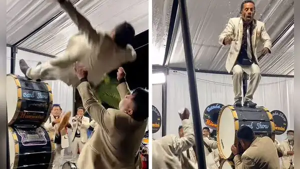 "Así caí en los brazos de mi ex": acrobacia de artista en fiesta de Áncash deja atónitos a internautas