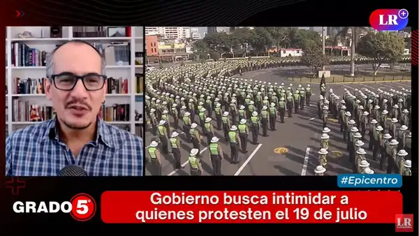 Gómez Fernandini: “Normalmente los ensayos de la Policía se hacen en los cuarteles, no en la calle”