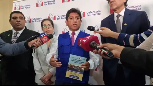 Defensor del Pueblo sobre 'Marcha Nacional': “Nuestra condena a la violencia es absoluta”