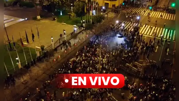 'Marchas en Lima' HOY, EN VIVO: Policía dispersó a manifestantes hacia avenida Grau