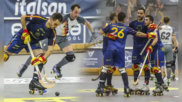 España le propinó una paliza a Alemania y clasificó a semifinales del Europeo de Hockey sobre Patines 2023