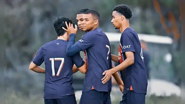 Con golazo de Kylian Mbappé, PSG venció 2-0 a Le Havre en su primer amisotoso