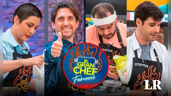 'El gran chef: famosos' por Latina EN VIVO: Junior Silva es el último en la tabla de posiciones