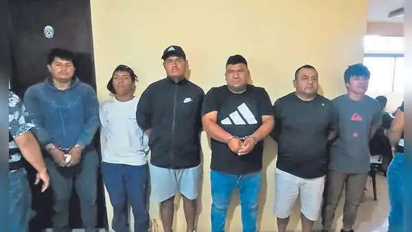 PNP captura a banda que extorsionaba empresarios