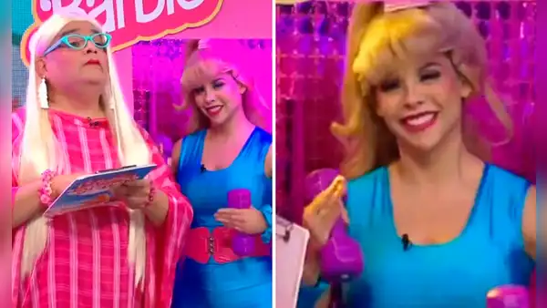 Jorge Benavides trolea a Gabriela Serpa en un divertido sketch: "¿Qué tipo de Barbie eres?"
