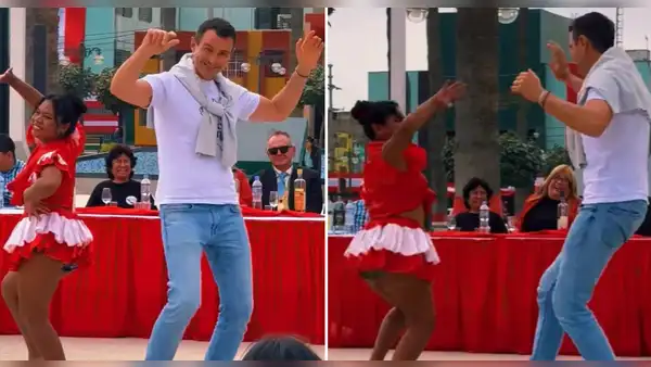 Ruso saca los pasos prohibidos al ritmo de festejo en Chincha y sorprende en redes: “Espectacular”