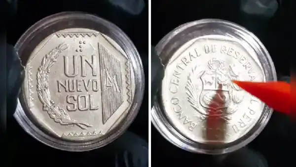 ¿Cómo es la moneda de 1 sol más buscada del Perú y cuál es su insólito valor?