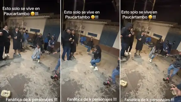 Fanática de Ke Personajes sorprende con los pasos prohibidos del líder de la agrupación en Cusco