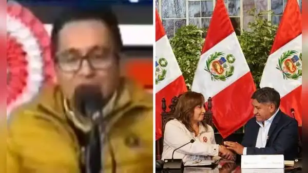 Puno: cuestionan a alcalde de Carabaya por presentarse como “soldado” ante Dina Boluarte