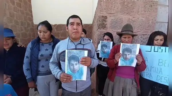 Cusco: familiares buscan desesperadamente a joven mecánico que desapareció hace 17 días