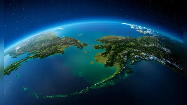 Cómo es el estrecho de Bering, el puente natural que conectaba América con Asia y ahora está bajo el océano