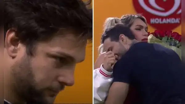 ‘La casa de los famosos’: así reaccionó Nicola al encuentro entre Wendy y su supuesto novio, Marlon