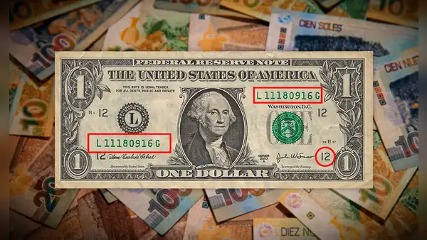 Este es el billete de 1 dólar, conocido como ‘escalera’, que podrías vender por más de S/21.000