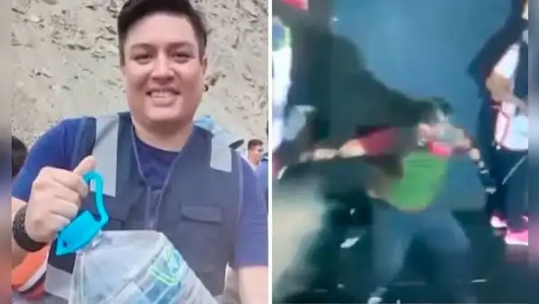Dictan 9 meses de prisión preventiva a brigadista que lanzó bengala a la PNP
