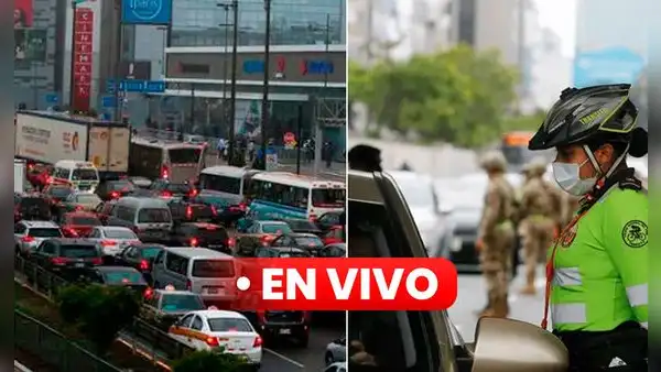 Congestión vehicular por Fiestas Patrias EN VIVO: restricciones, estado de carreteras y más, vía Sutrán