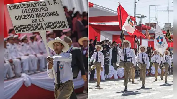 La 'I' es el campeón de campeones en Arequipa: así desfiló colegio emblemático