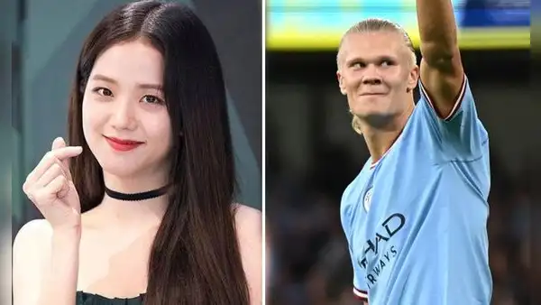 BLACKPINK: Jisoo y Erling Haaland del Manchester City causan furor al posar juntos