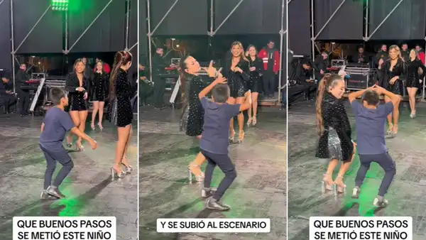 Niño se roba el show durante concierto de Corazón Serrano en Cajamarca: “¡Qué tal bailarín!”