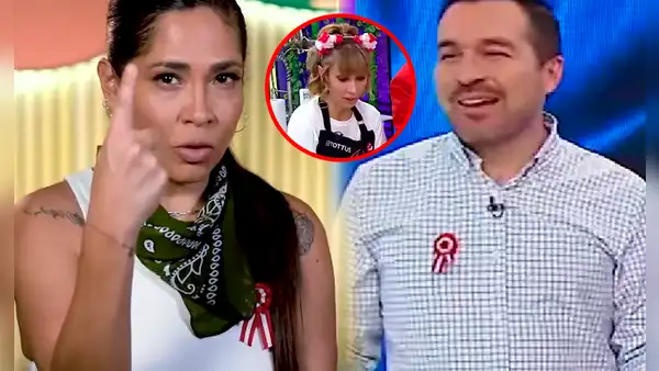 Katia Palma le hizo escena de ‘celos’ a Giacomo Bocchio por alentar a Belén: "Te estoy viendo"