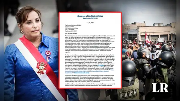 Congresistas de EE. UU. alertan “amenazas a derechos humanos en Perú” tras protestas