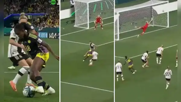 Así fue el golazo al ángulo de Linda Caicedo en el histórico triunfo de Colombia sobre Alemania