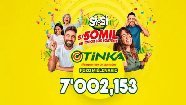 La Tinka: resultados y números ganadores del sorteo del domingo 30 de julio de 2023