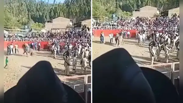 Áncash: 30 heridos dejó el desplome de un estrado durante corrido de toros