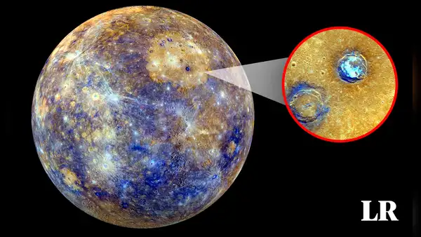 ¿Por qué Mercurio tiene hielo en su superficie si es el planeta más cercano al Sol?
