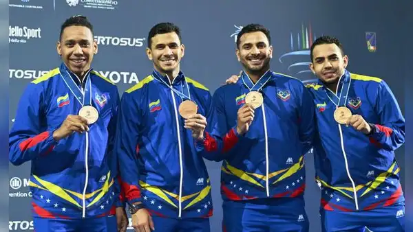 ¡Rumbo a París 2024! Venezuela obtuvo su primera medalla de bronce en un Mundial de Esgrima