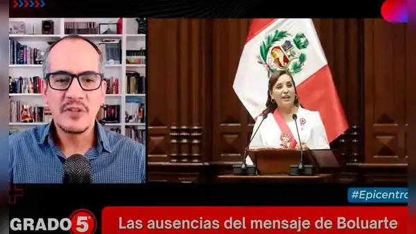 Gómez Fernandini sobre mensaje de Dina Boluarte: "No mencionó nada del adelanto de elecciones"