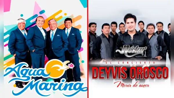Agua Marina y Néctar: ¿cuánto cuesta contratar a cada uno de estos grupos de cumbia?