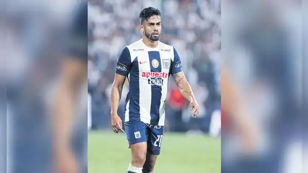 Alianza Lima: Andrés Andrade se pierde el resto del año