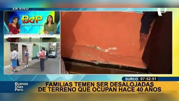 Surco: vecinos son amenazados de desalojo de terrenos que ocupan hace 40 años