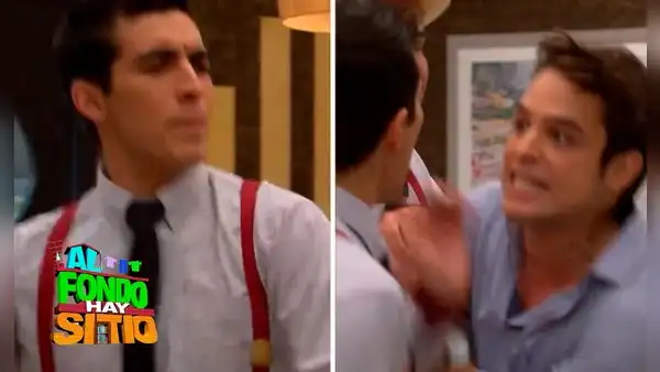 'Al fondo hay sitio': Cristóbal explota contra 'Jimmy' tras beso a Laia