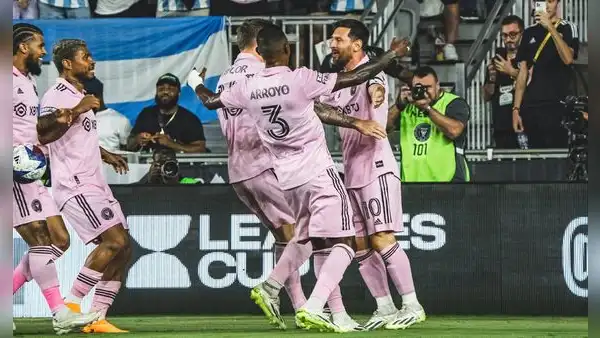 Con doblete de Lionel Messi: Inter Miami ganó 3-1 a Orlando City y avanzó en la Leagues Cup