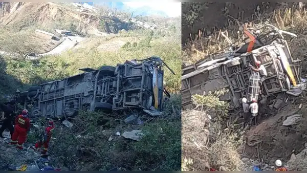 Fiscalía inicia investigación a conductor de bus que cayó a abismo y dejó 13 fallecidos