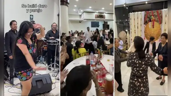 Familia cusqueña festejó el real reencuentro y es viral en TikTok: “Los 4 suyos”