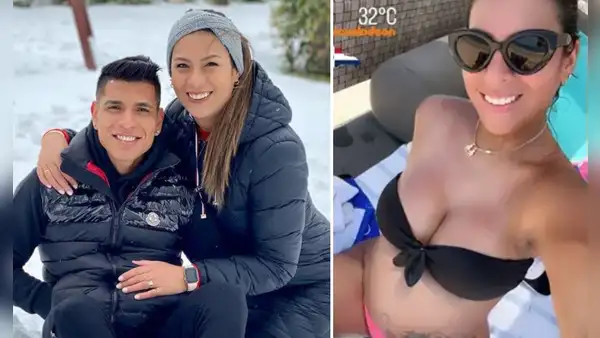 Rosa Fuentes, esposa de Paolo Hurtado, luce su avanzado embarazo en lujoso paraíso caribeño