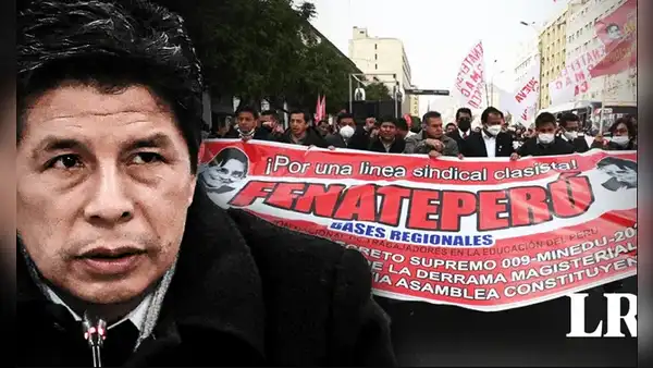 Anulan inscripción del Fenate Perú, sindicato del expresidente Pedro Castillo