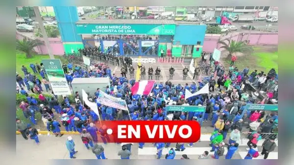Mercado Mayorista de Lima EN VIVO: así se vive el segundo día de paro indefinido