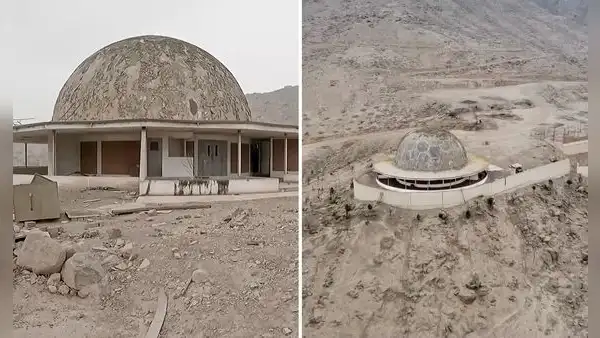 La historia del enorme planetario abandonado en la punta de un cerro: ¿cómo es por dentro?