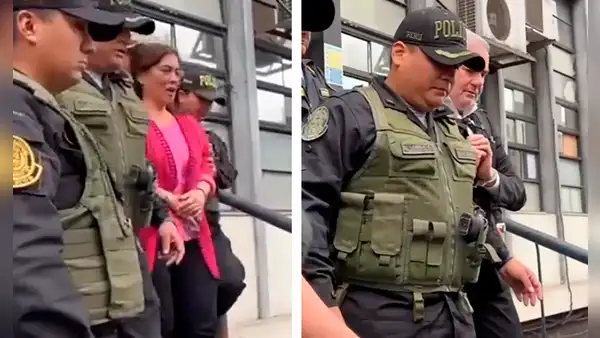 Sada Goray y Mauricio Fernandini son trasladados a carceleta del INPE