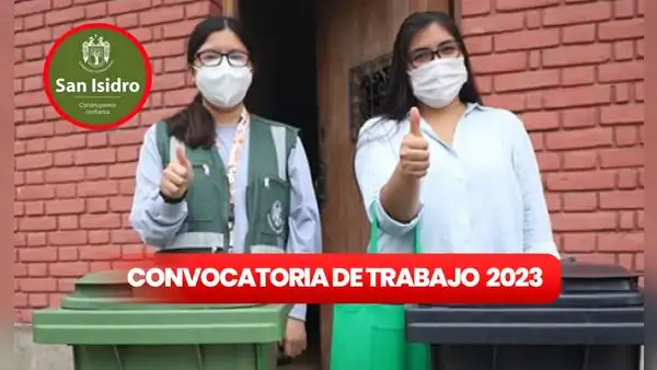 Municipalidad de San Isidro ofrece TRABAJOS de hasta S/1.800 con solo secundaria: postula AQUÍ