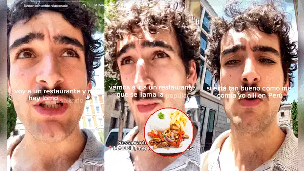 Español regresa a su país, pero ‘padece’ al no encontrar el emblemático lomo saltado peruano